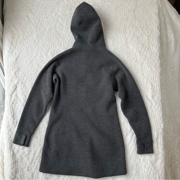 Outdoor Research Salida Long Hoody Gray Full Zip Hooded Fleece Jacket Large - Picture 13 of 13